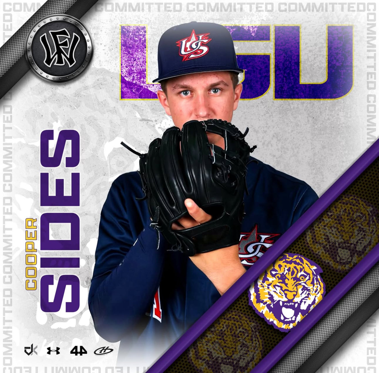 Cooper Sides commits to LSU