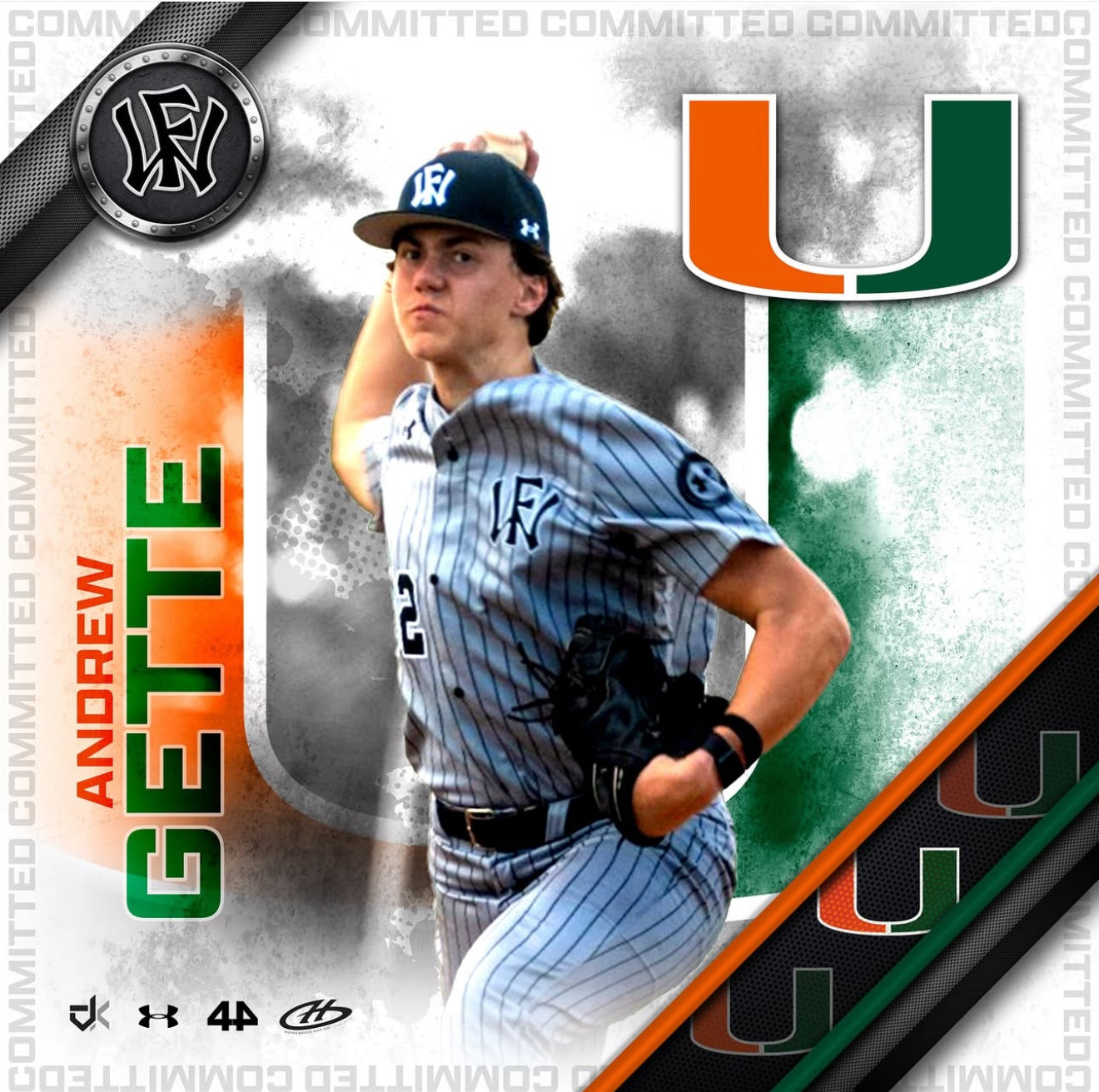 Andrew Gette commits to Miami