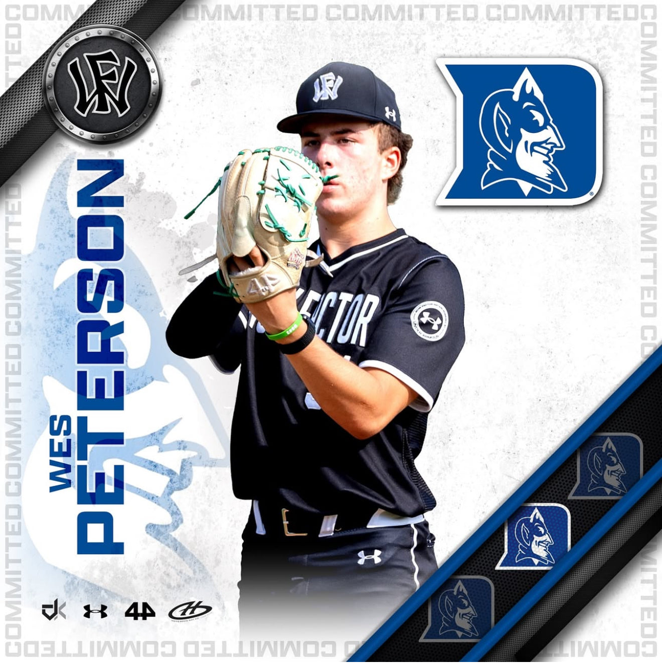 Wes Peterson commits to Duke